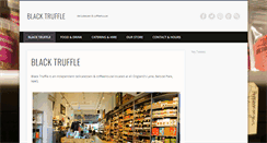 Desktop Screenshot of blacktruffledeli.com